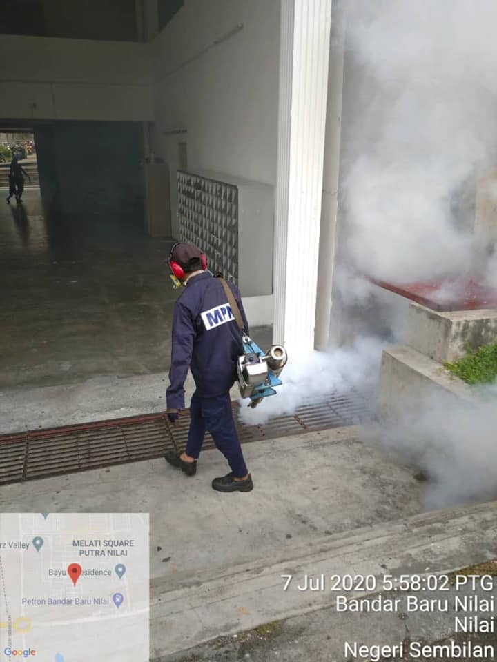 AKTIVITI KAWALAN DEMAM DENGGI DALAM KAWASAN MBS