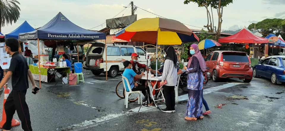 PEMANTAUAN PASAR MALAM DALAM KAWASAN MBS