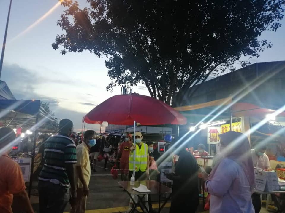PEMANTAUAN PASAR MALAM DALAM KAWASAN MBS
