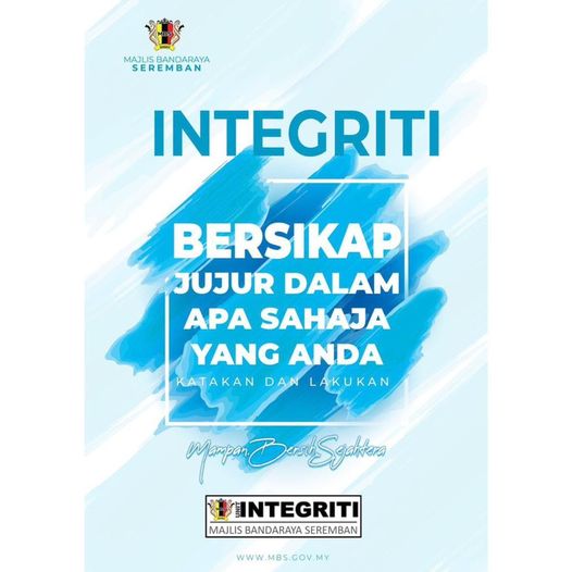 POSTER INTEGRITI