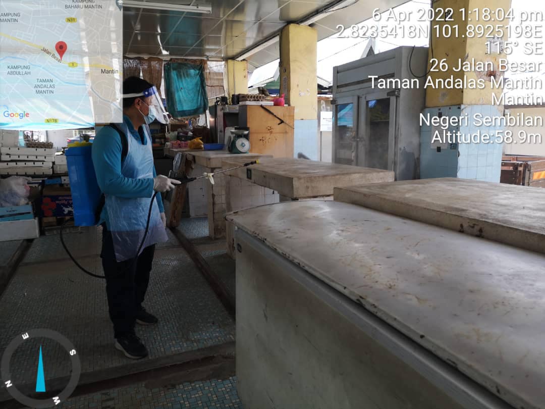 PASAR AWAM MANTIN. 
