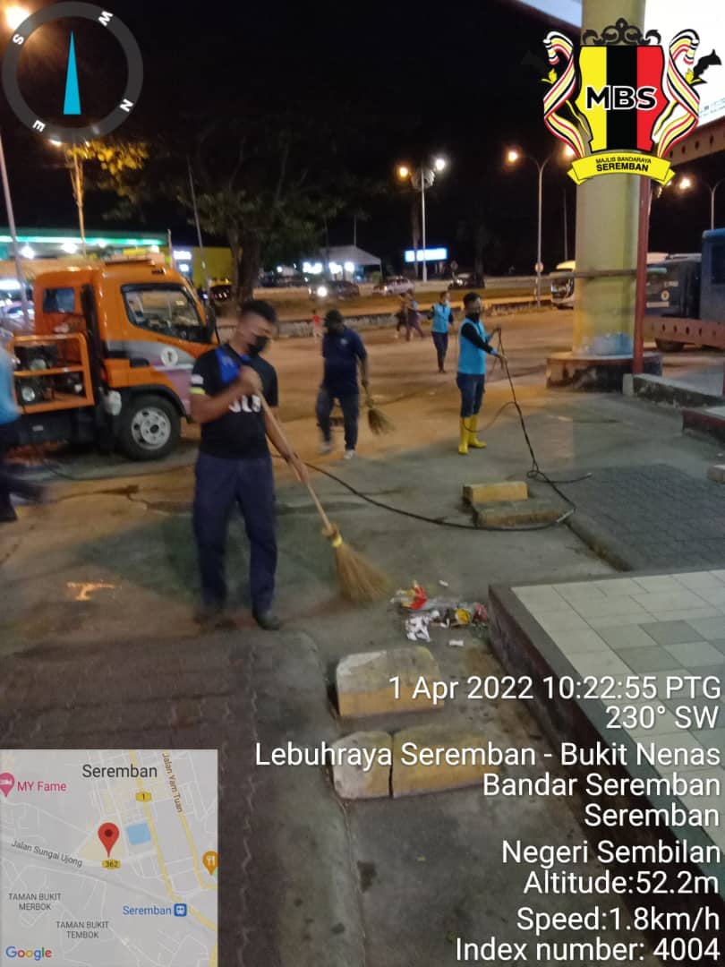PUSAT PENGANGKUTAN (STESEN BAS) TERMINAL SATU, SEREMBAN.