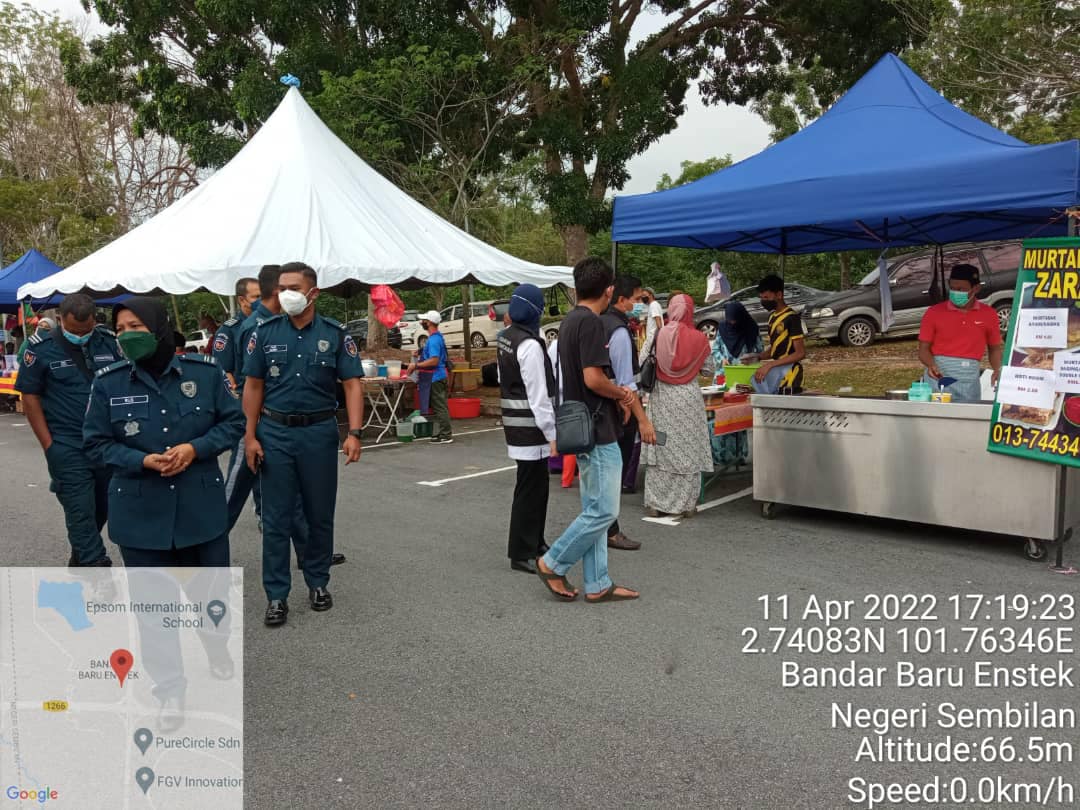 BAZAR RAMADHAN MAHAWANGSA, ENSTEK