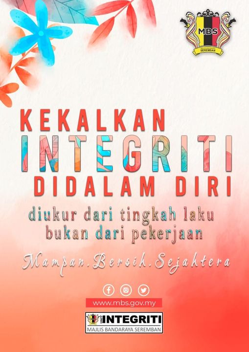 POSTER INTEGRITI