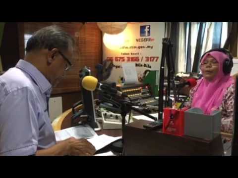Promosi Festival Taman Tasik di Radio Negeri.fm