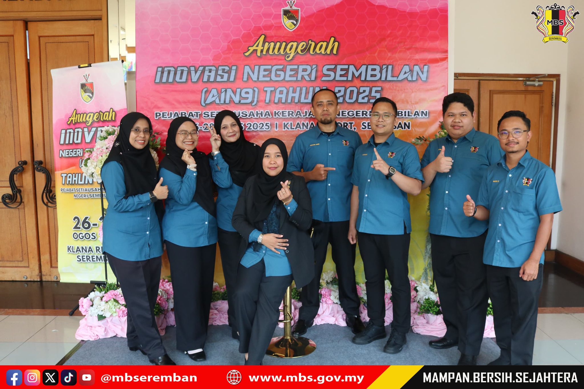 2 KUMPULAN DARI MBS MENYERTAI PERTANDINGAN ANUGERAH INOVASI NEGERI SEMBILAN 2025