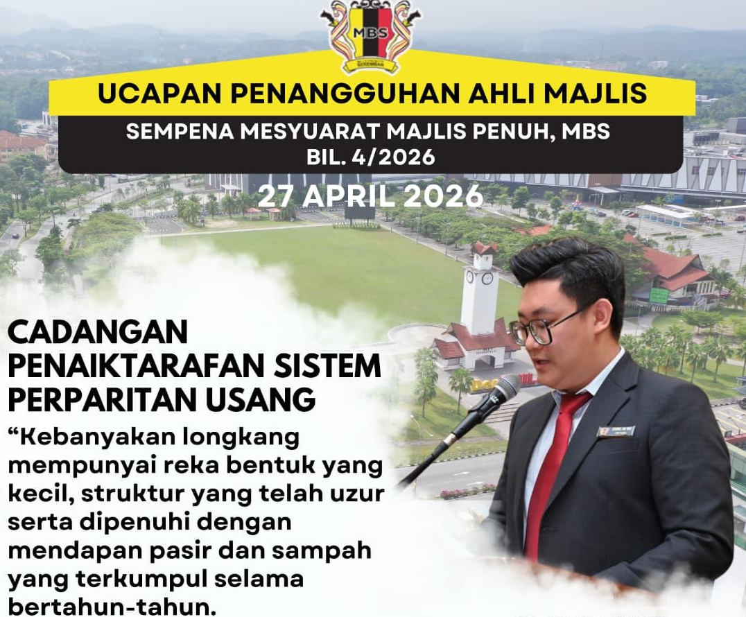 INTIPATI UCAPAN PENANGGUHAN AHLI MAJLIS, MAJLIS BANDARAYA SEREMBAN SEMASA MESYUARAT MAJLIS PENUH BIL.4/2026