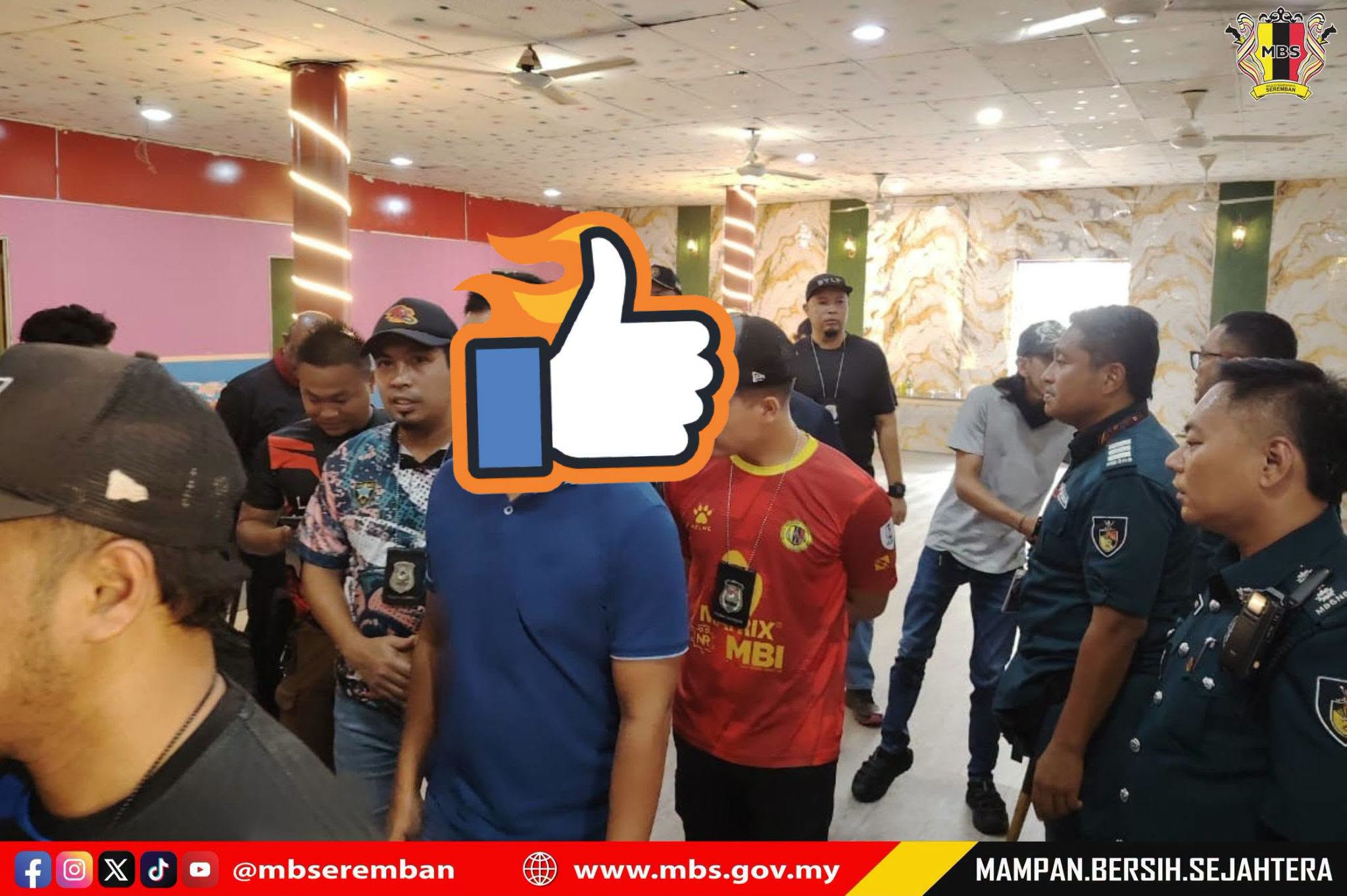 MBS SITA PREMIS MAKANAN DAN MINUMAN DIKENDALIKAN WARGA ASING