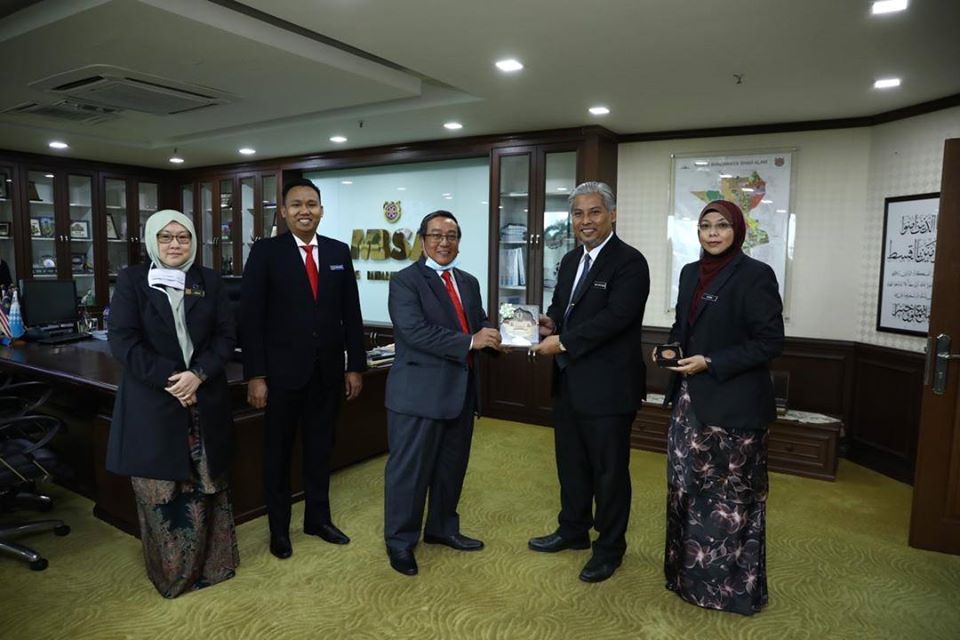 LAWATAN KERJA KE MAJLIS BANDARAYA SHAH ALAM (MBSA)
