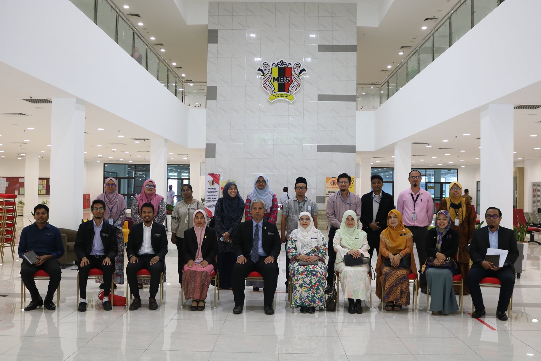 LAWATAN KERJA DARI MAJLIS PERBANDARAN  HANG TUAH JAYA (MPHTJ)