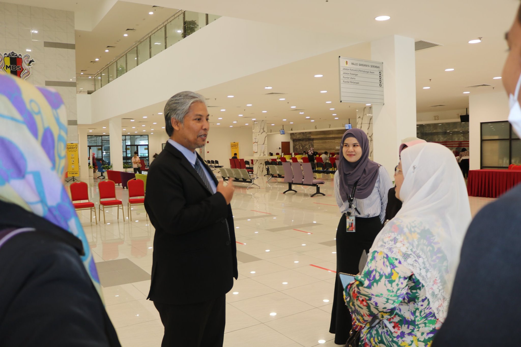 LAWATAN KERJA DARI MAJLIS PERBANDARAN  HANG TUAH JAYA (MPHTJ)