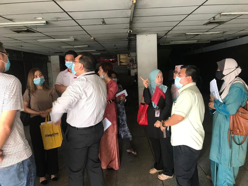 LAWATAN TAPAK DAN  PERJUMPAAN DENGAN PEMILIK-PEMILIK UNIT WISMA PUNCA EMAS