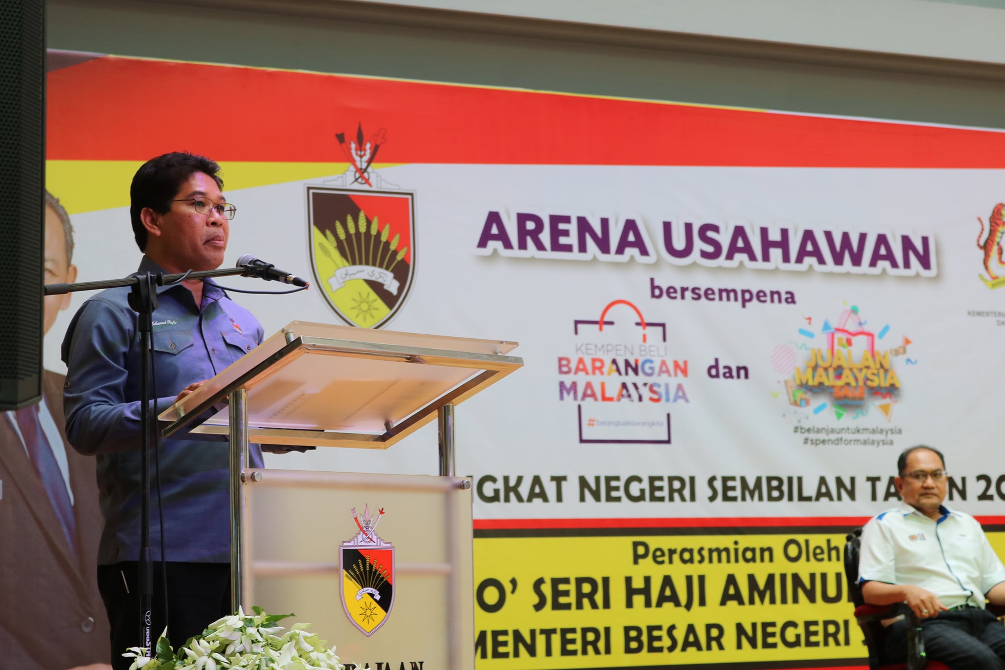 ARENA USAHAWAN BERSEMPENA KEMPEN BELI BARANGAN MALAYSIA DAN JUALAN MALAYSIA PERINGKAT NEGERI SEMBILAN TAHUN 2020 