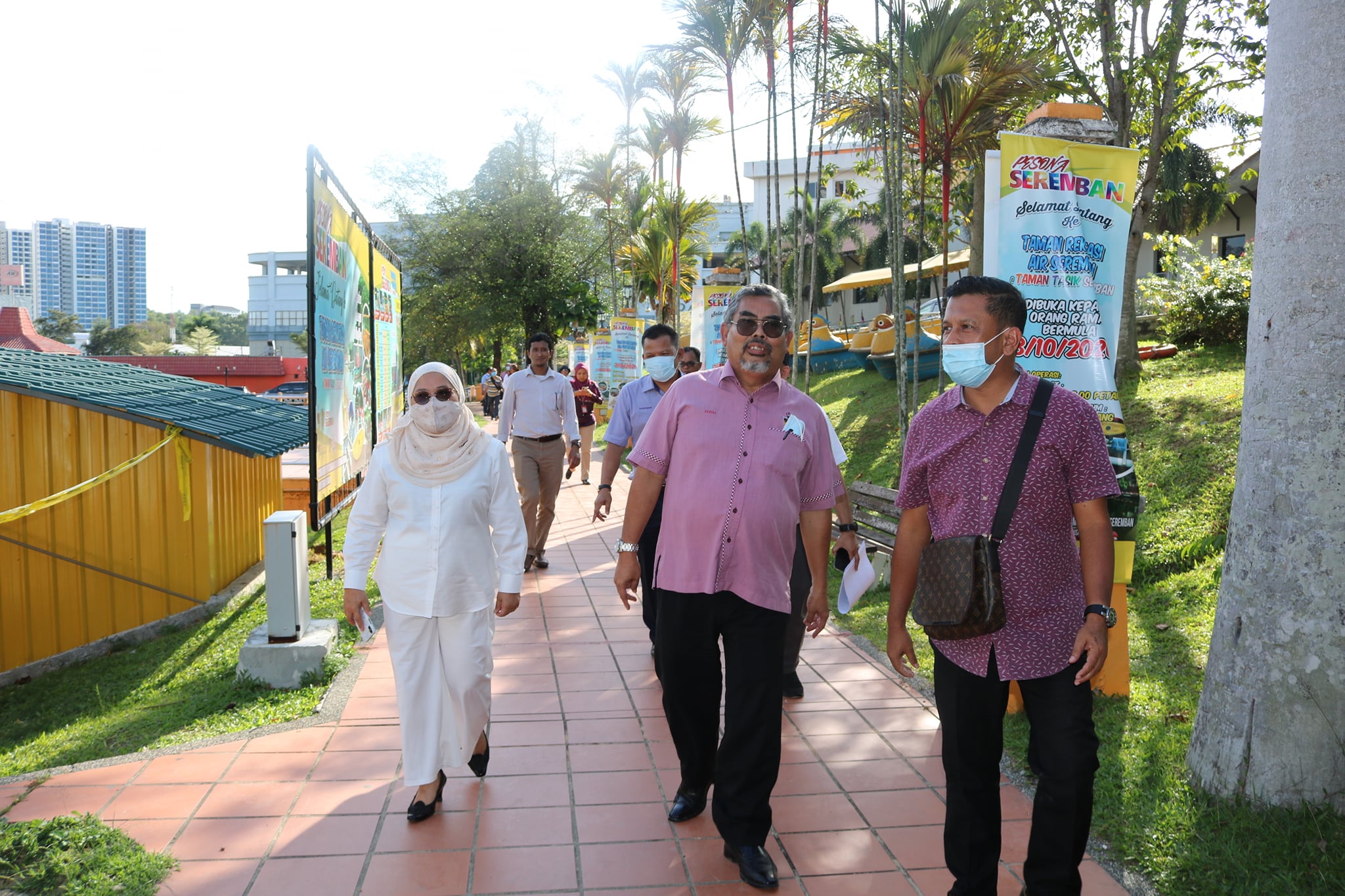LAWATAN KERJA KETUA PENGARAH JABATAN LANDSKAP NEGARA KE BANDAR RAYA SEREMBAN