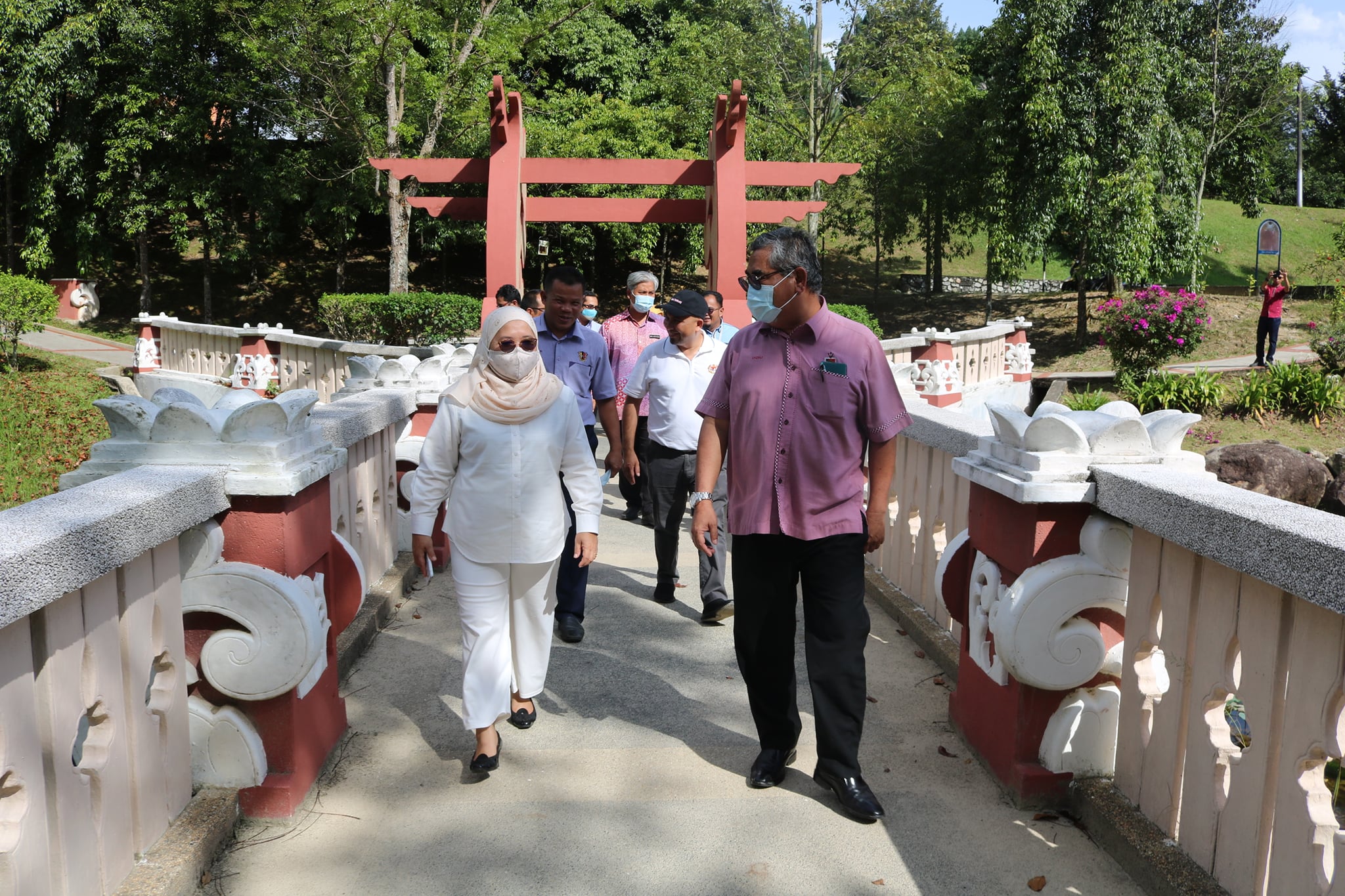 LAWATAN KERJA KETUA PENGARAH JABATAN LANDSKAP NEGARA KE BANDAR RAYA SEREMBAN