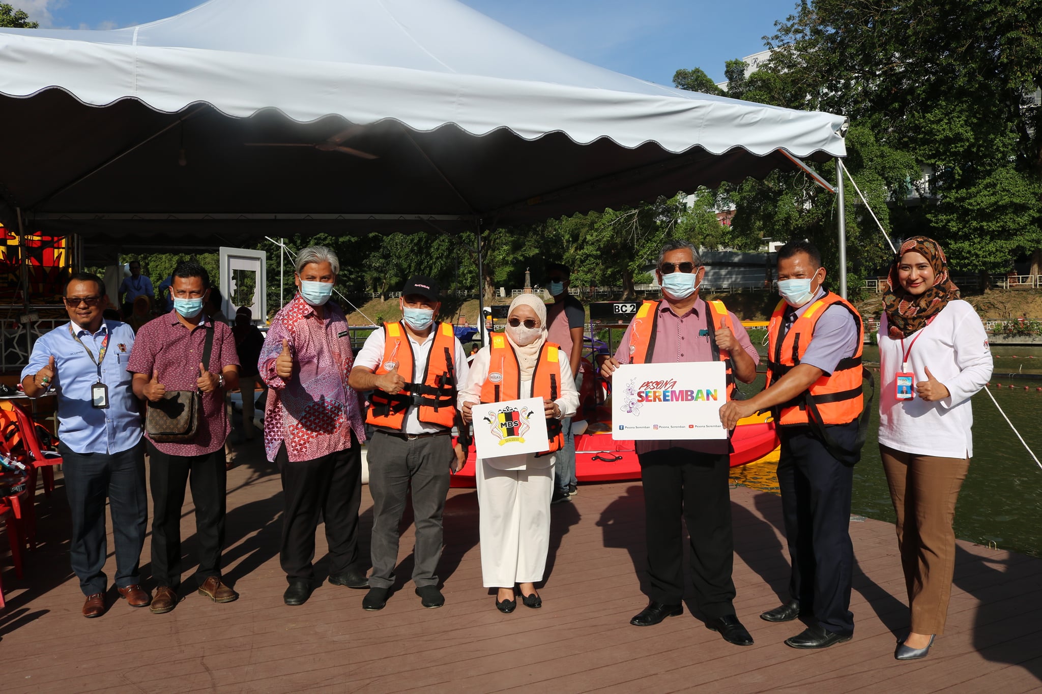 LAWATAN KERJA KETUA PENGARAH JABATAN LANDSKAP NEGARA KE BANDAR RAYA SEREMBAN