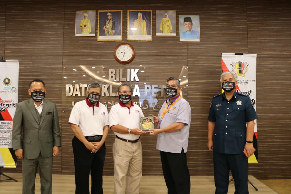 KUNJUNGAN HORMAT SURUHANJAYA PENCEGAHAN RASUAH MALAYSIA (SPRM) NEGERI SEMBILAN 