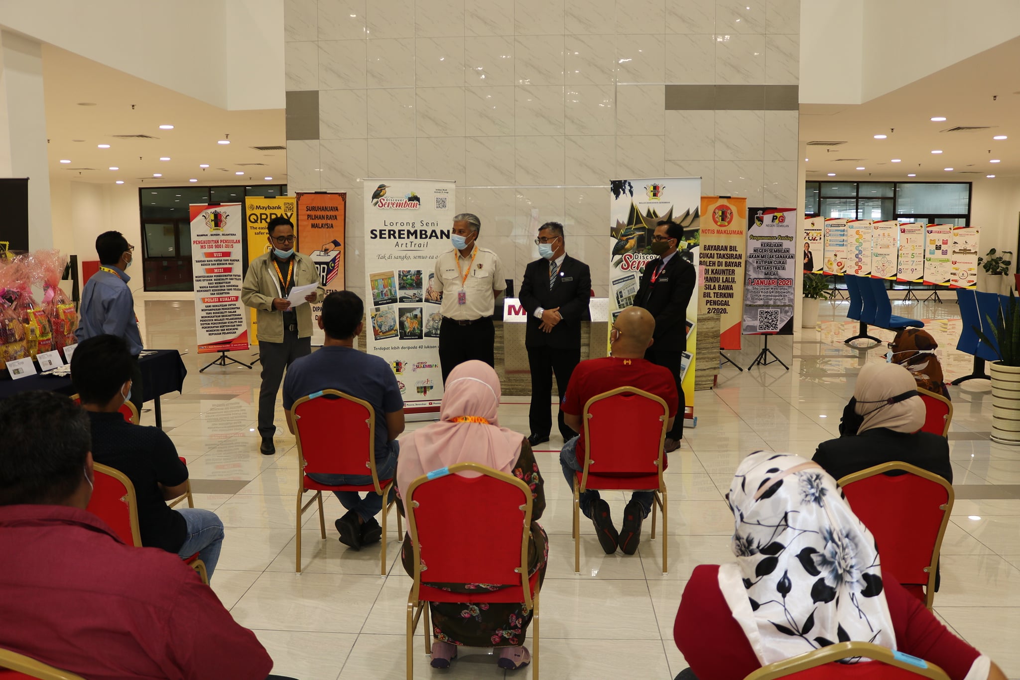MAJLIS PENYAMPAIAN HADIAH KUIZ PESONA SEREMBAN 2020