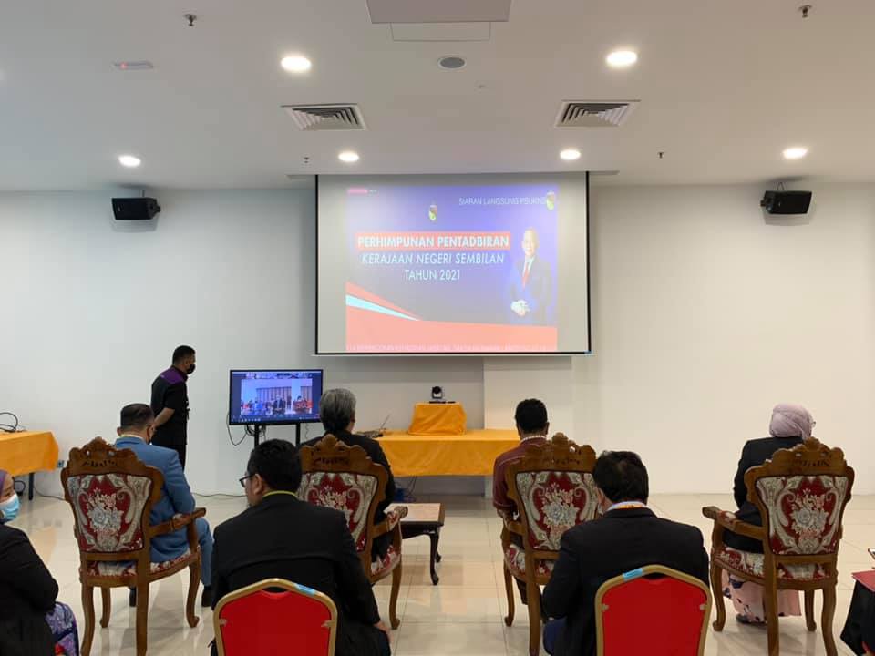 PERHIMPUNAN PENTADBIRAN KERAJAAN NEGERI SEMBILAN SECARA TELESIDANG 