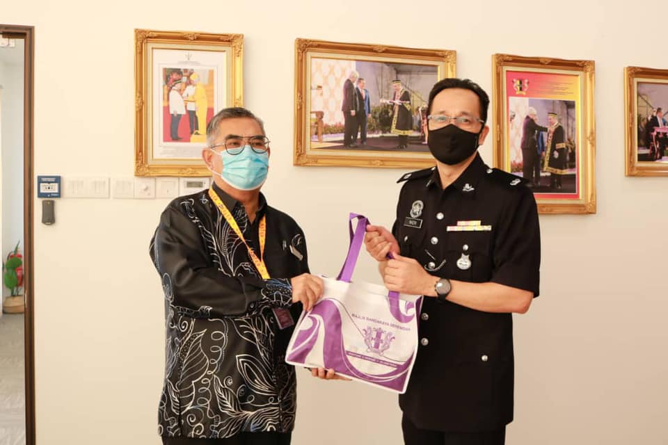 KUNJUNGAN HORMAT JABATAN PENCEGAHAN JENAYAH DAN KESELAMATAN KOMUNITI