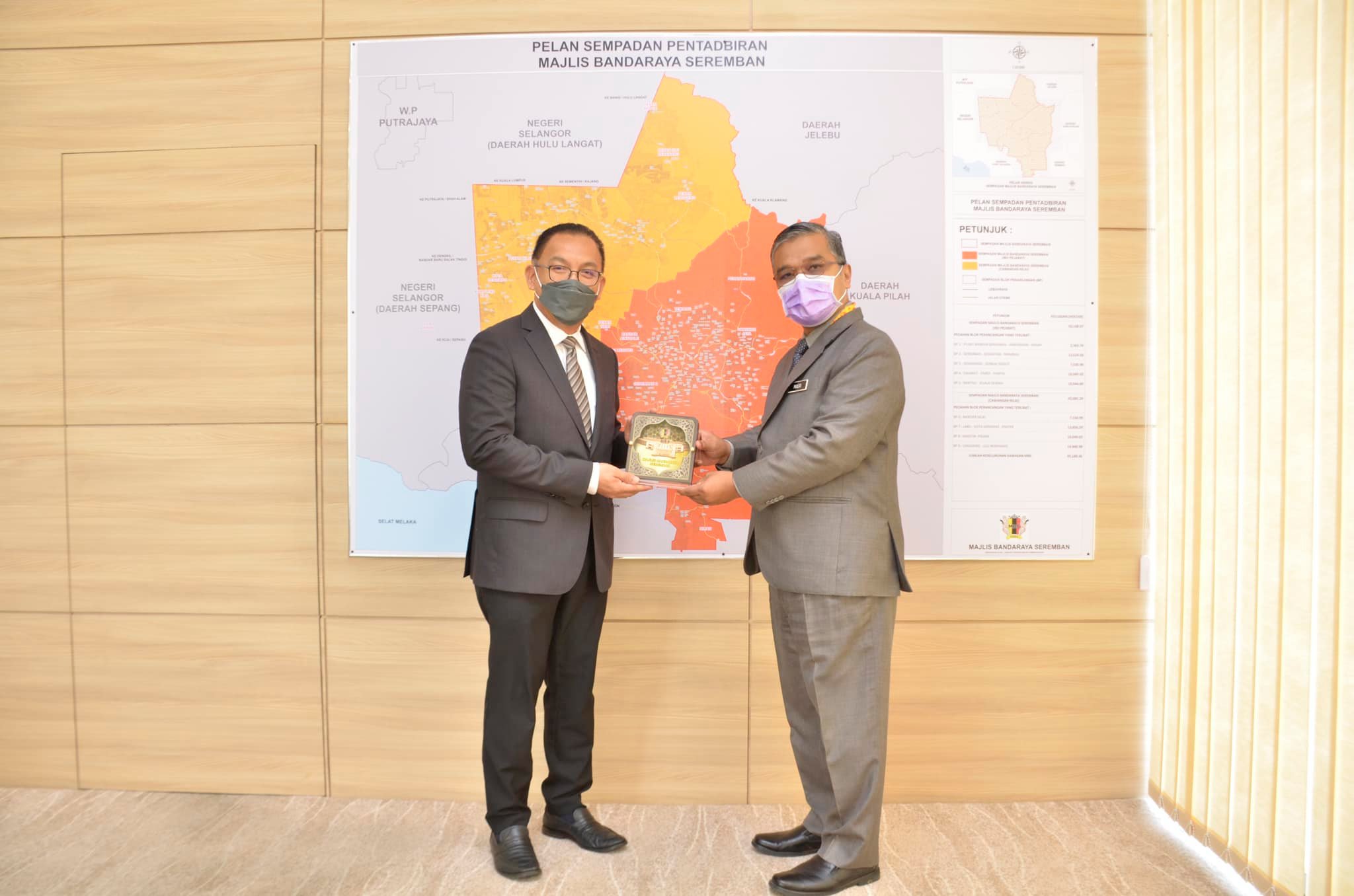 KUNJUNGAN HORMAT TM NEGERI SEMBILAN