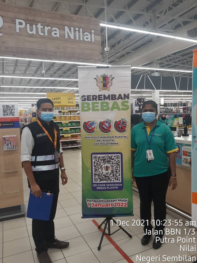 1)	PASARAYA DI KAWASAN SENDAYAN , SEMARAK, BANDAR ENSTEK, KOTASERIEMAS & BANDAR BARU NILAI.