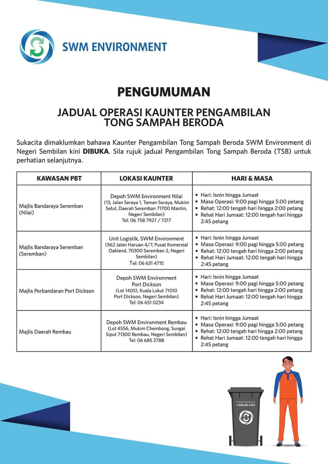 PEMENANG CABUTAN BERTUAH BAGI BULAN OKTOBER 2021