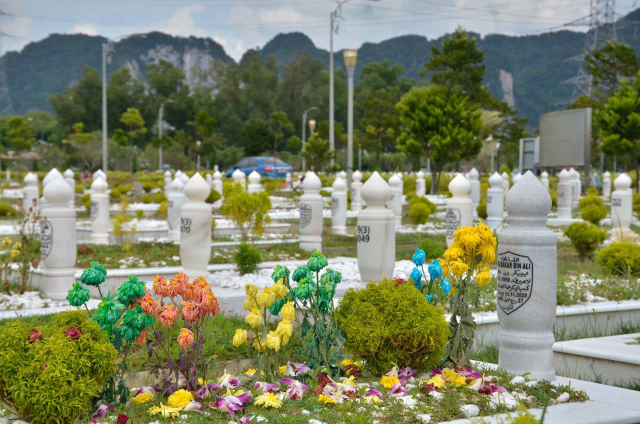 LAWATAN KE TANAH PERKUBURAN ISLAM RAUDHATUL SAKINAH KL-KARAK 2, TAMAN SELASIH, BATU CAVES, SELANGOR