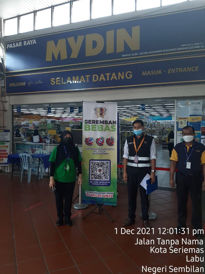 1)	PASARAYA DI KAWASAN SENDAYAN , SEMARAK, BANDAR ENSTEK, KOTASERIEMAS & BANDAR BARU NILAI.