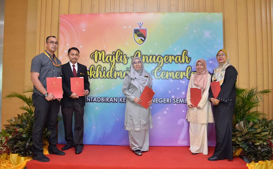 MAJLIS ANUGERAH PERKHIDMATAN CEMERLANG (APC) 2021 PENTADBIRAN KERAJAAN NEGERI SEMBILAN.