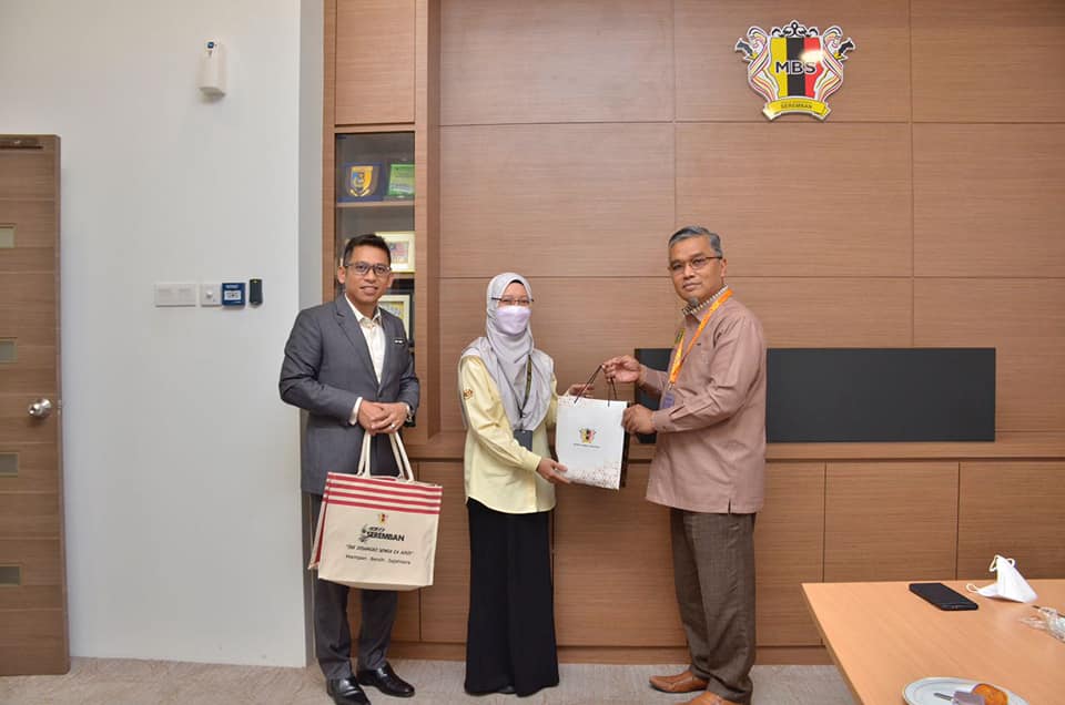 KUNJUNGAN HORMAT DARIPADA JABATAN KERJA RAYA (JKR) SEREMBAN