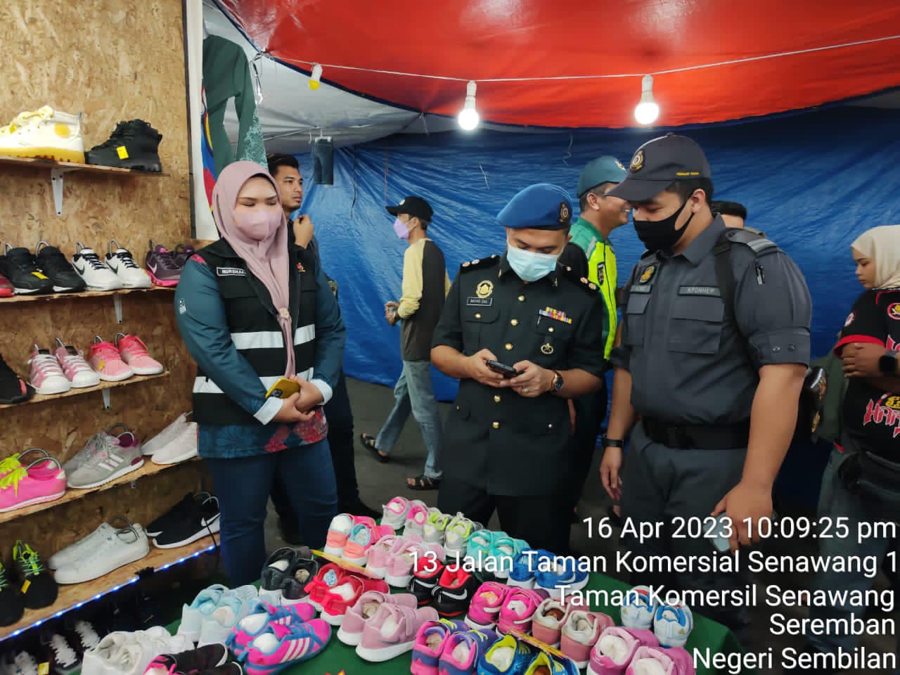 OPERASI BERSEPADU BAZAR AIDILFITRI DATARAN SENAWANG 1444H / 2023M
