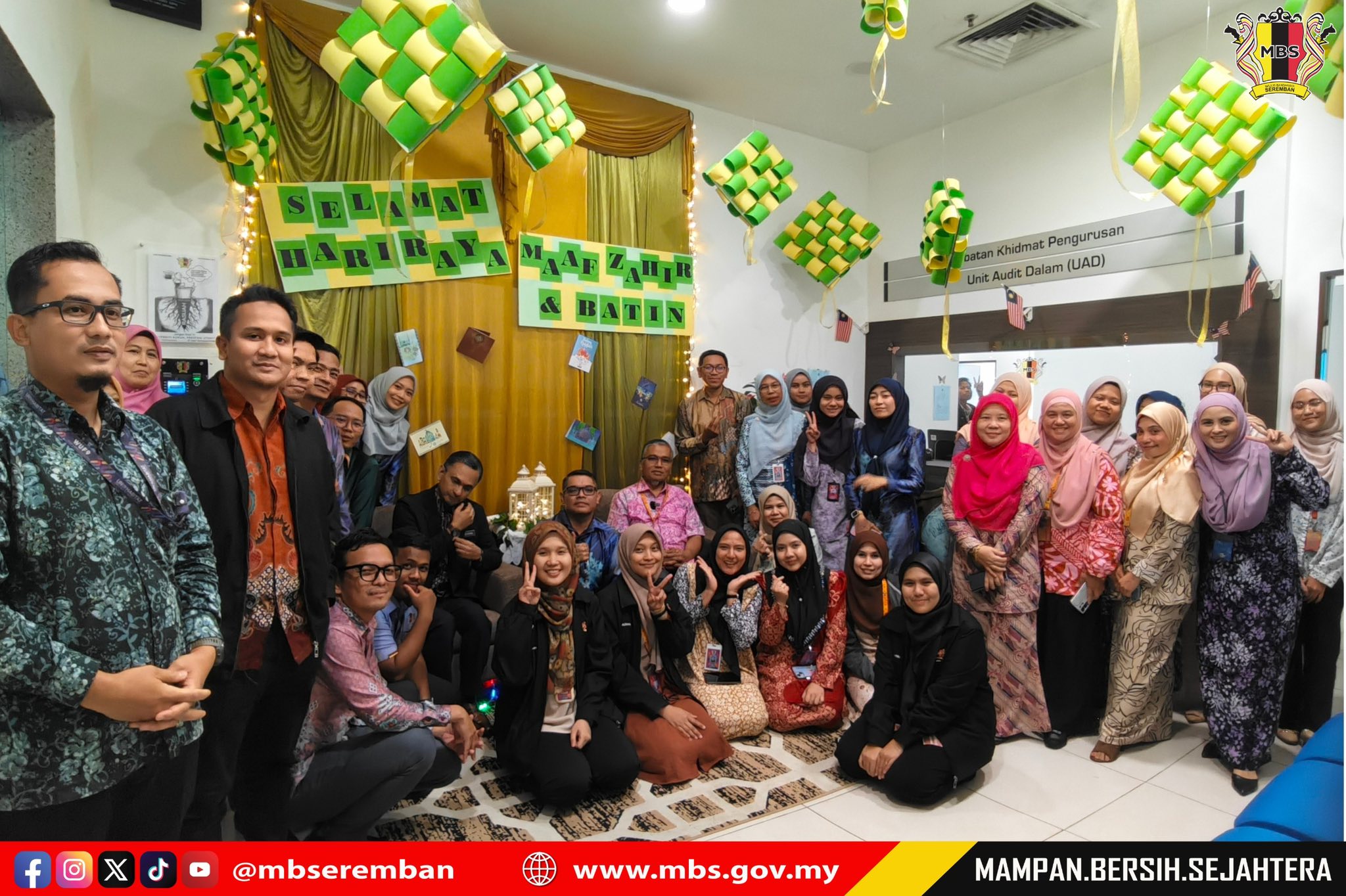 KUNJUNGAN HORMAT DARIPADA KUMPULAN PEMBANGUNAN PERNIAGAAN SELIA SELENGGARA SDN BHD