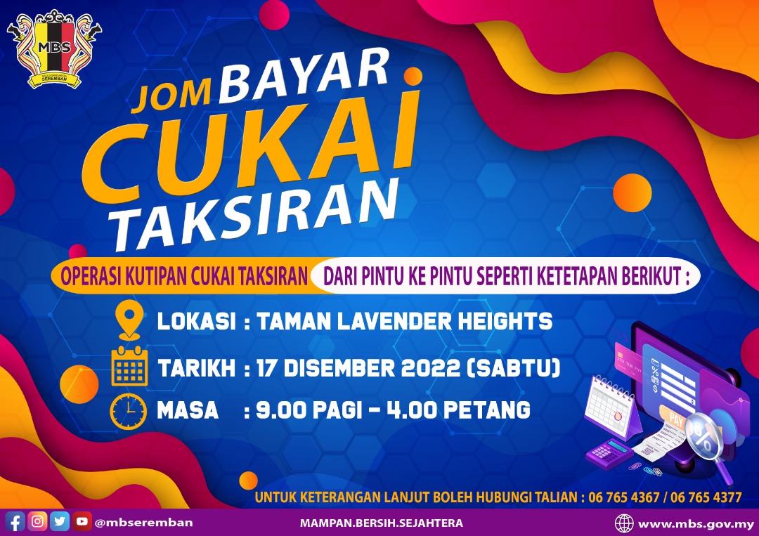  OPERASI KUTIPAN CUKAI TAKSIRAN DARI PINTU KE PINTU