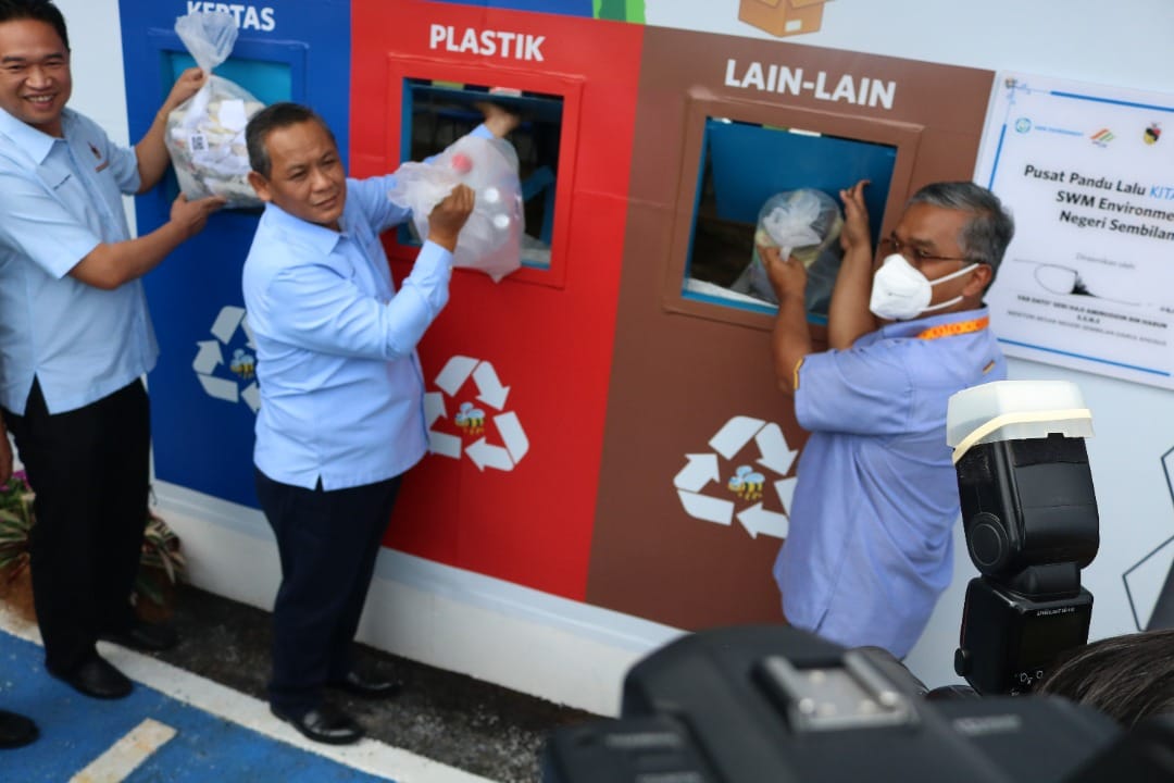 MAJLIS PERASMIAN HAB KITARECYCLE SWM ENVIRONMENT NEGERI SEMBILAN DI WISMA MAJLIS BANDARAYA SEREMBAN.