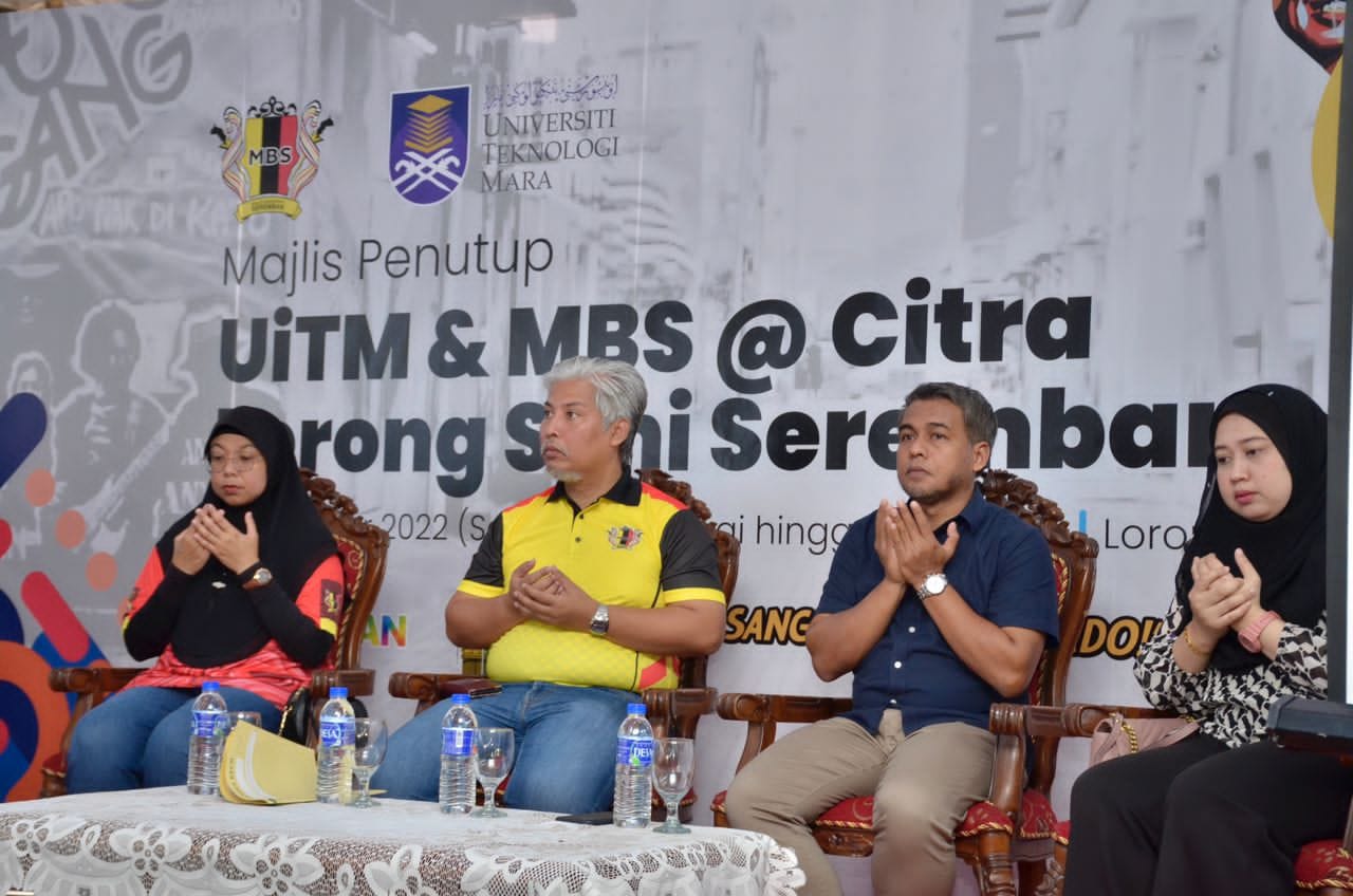 MAJLIS PENUTUP PROGRAM MBS & UiTM @ CITRA LORONG SENI SEREMBAN 2022