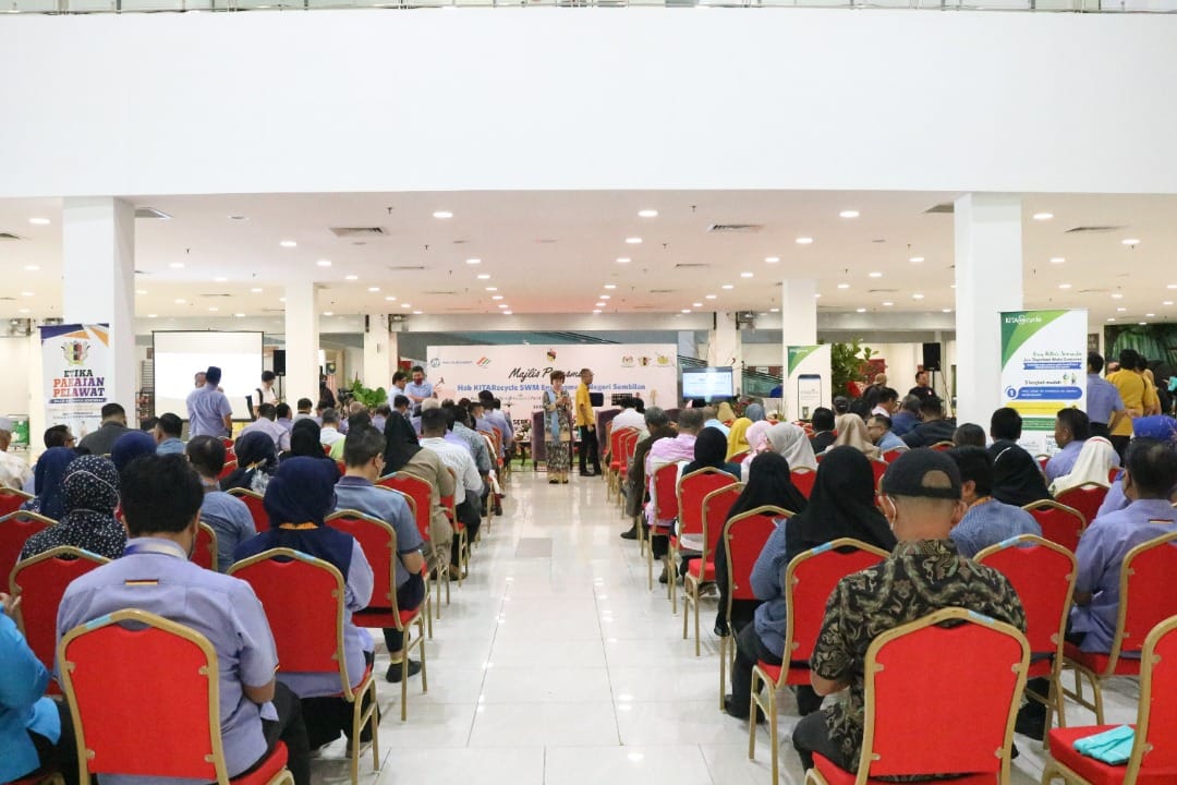 MAJLIS PERASMIAN HAB KITARECYCLE SWM ENVIRONMENT NEGERI SEMBILAN DI WISMA MAJLIS BANDARAYA SEREMBAN.