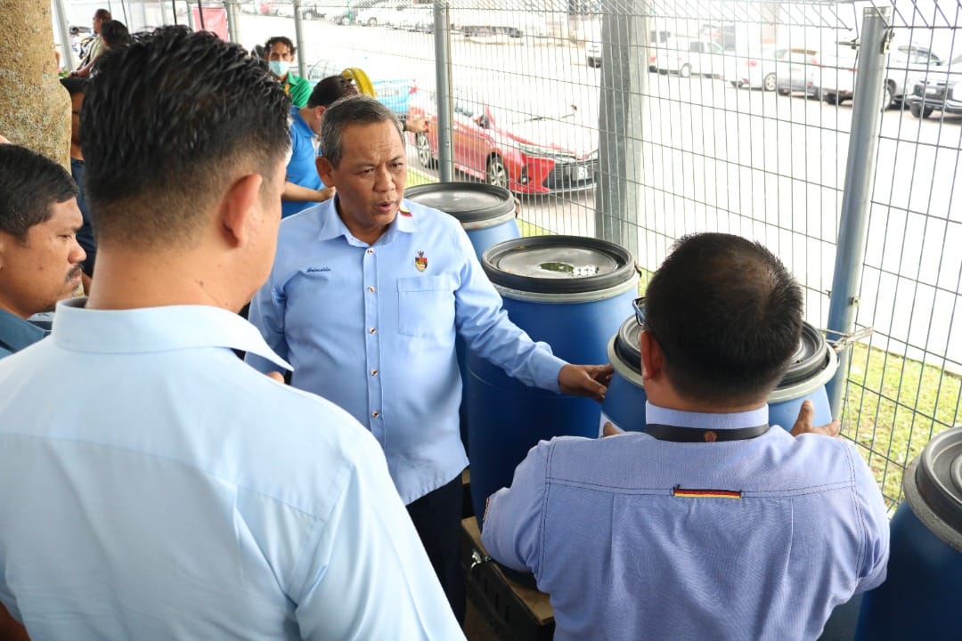 MAJLIS PERASMIAN HAB KITARECYCLE SWM ENVIRONMENT NEGERI SEMBILAN DI WISMA MAJLIS BANDARAYA SEREMBAN.