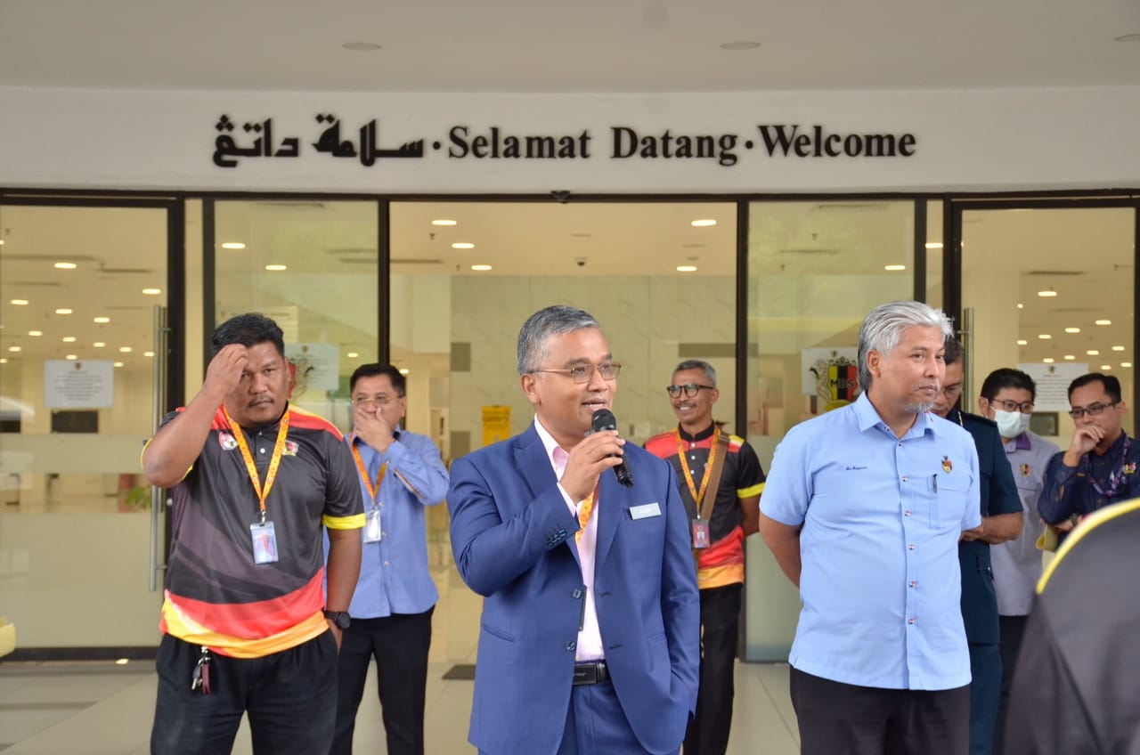 FLAG OFF KONTIJEN MBS KE KEJOHANAN SUKAN PIHAK BERKUASA TEMPATAN MALAYSIA (MALA) TAHUN 2023