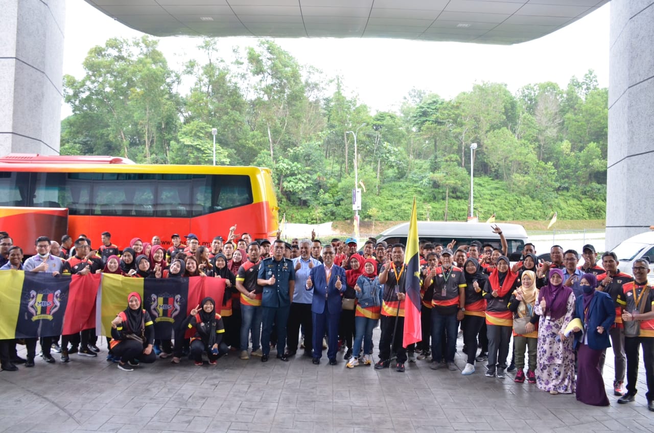 FLAG OFF KONTIJEN MBS KE KEJOHANAN SUKAN PIHAK BERKUASA TEMPATAN MALAYSIA (MALA) TAHUN 2023
