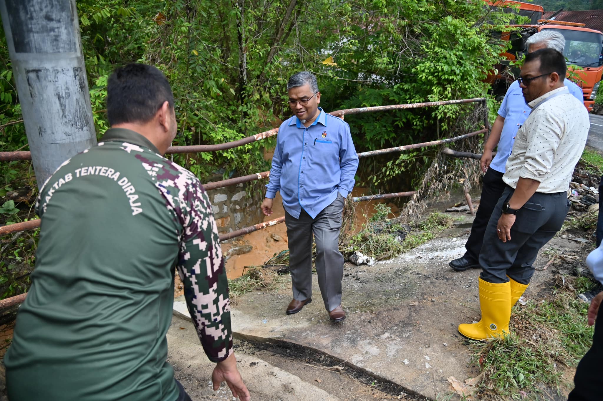 LAWATAN TURUN PADANG DATUK BANDAR MBS KE TAMAN SRI PULASAN