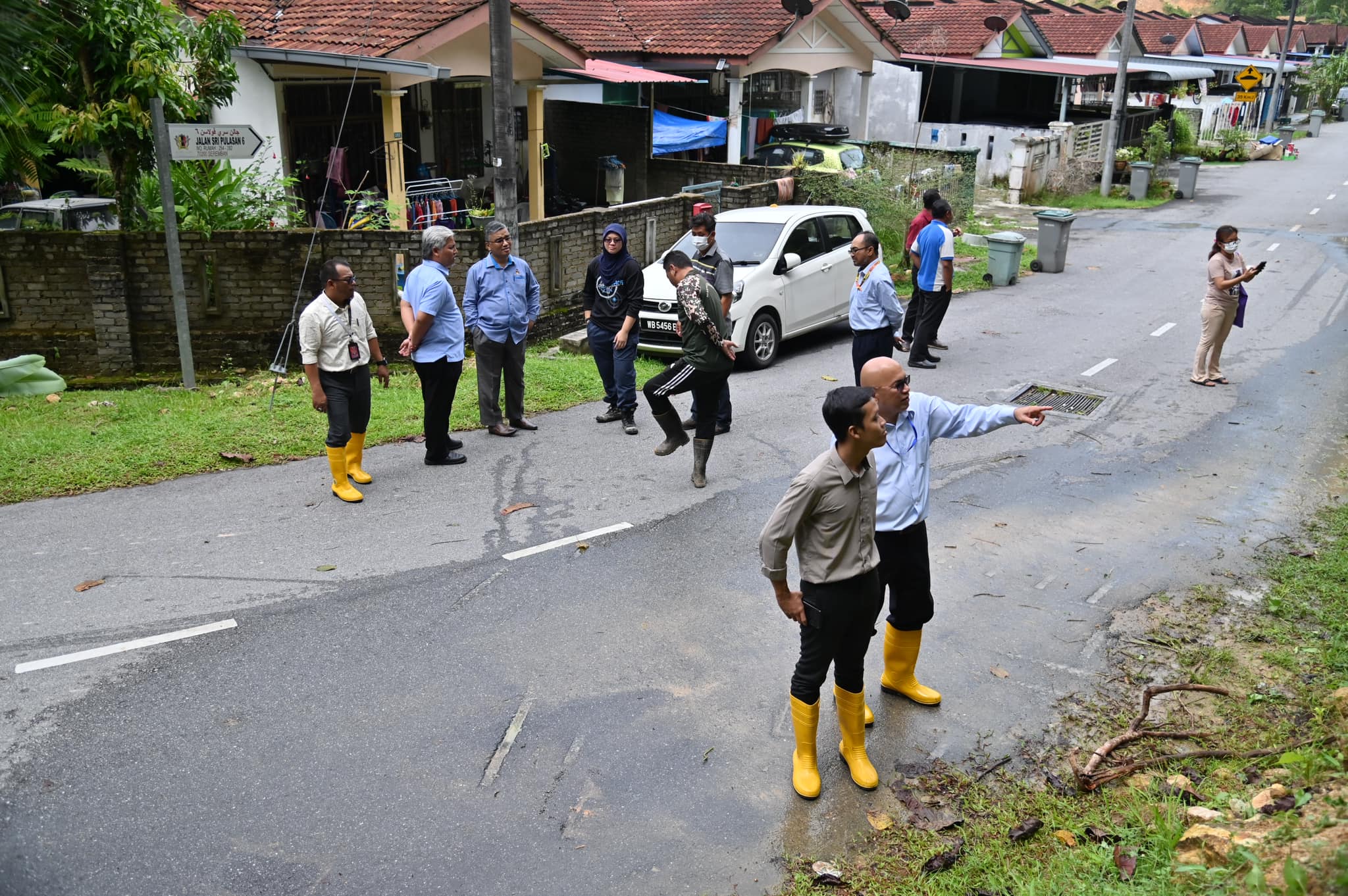 LAWATAN TURUN PADANG DATUK BANDAR MBS KE TAMAN SRI PULASAN
