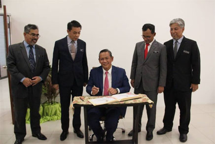 Lawatan Kerja Menteri Besar Negeri Sembilan dan Ketua Pengarah Perkhidmatan Awam