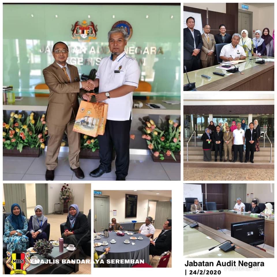 LAWATAN KERJA MAJLIS BANDARAYA SEREMBAN KE JABATAN AUDIT NEGARA NEGERI SEMBILAN