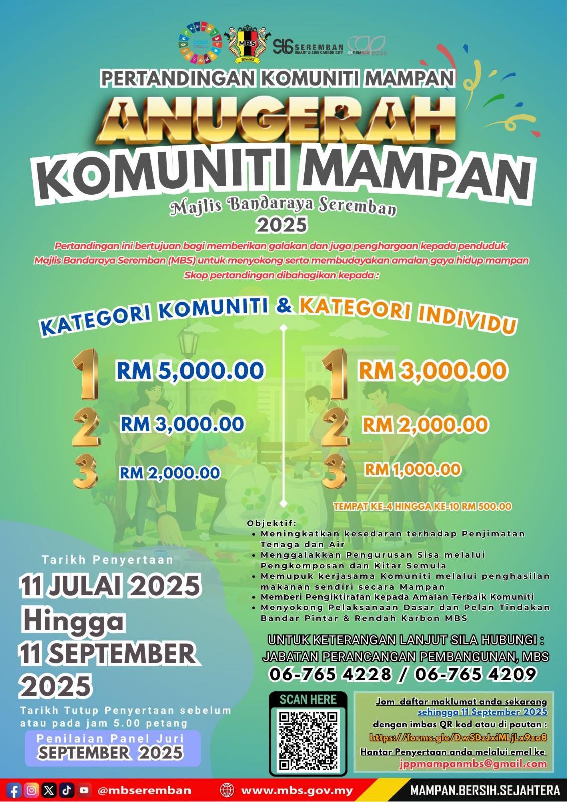 ANUGERAH KOMUNITI MAMPAN MBS 2025