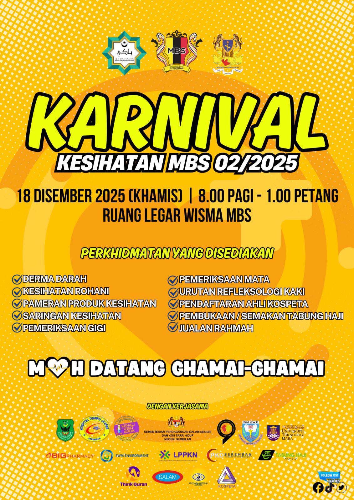 KARNIVAL KESIHATAN MBS 