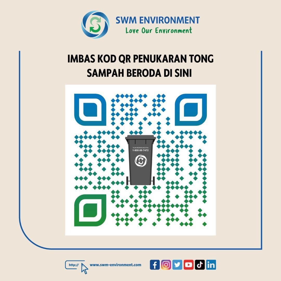 KOD QR PENUKARAN TONG SAMPAH