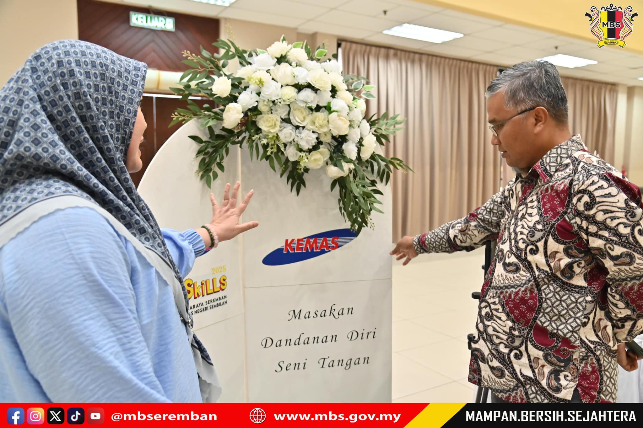 PROGRAM MYSKILLS ANJURAN MAJLIS BANDARAYA SEREMBAN BERSAMA KEMAS NEGERI SEMBILAN TAHUN 2025