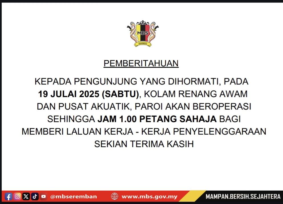 PUSAT AKUATIK PAROI 