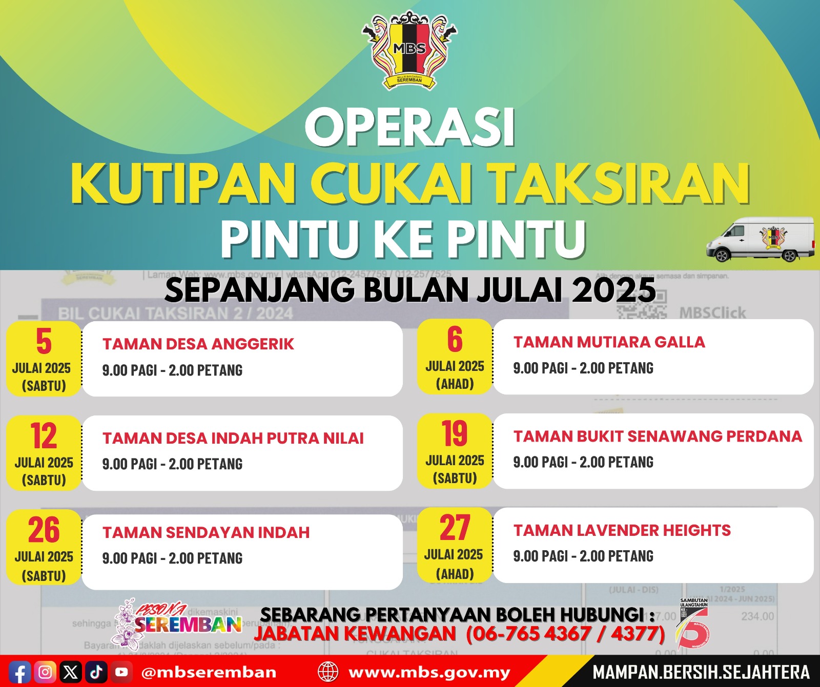 Jadual Kutipan